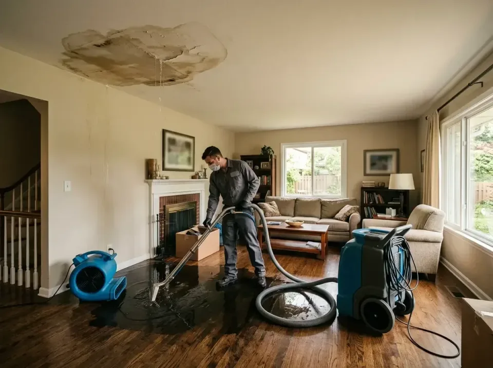 attic-pipe-burst-ceiling-drip-008 — frequently asked questions, Water Damage Restoration & Carpet Care in Port St. John, FL